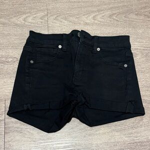 American Eagle Outfitters Black Jean Shorts